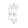 Starlight Zinc Alloy Door Viewers